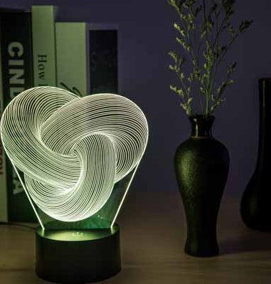 3D Night Light Touch