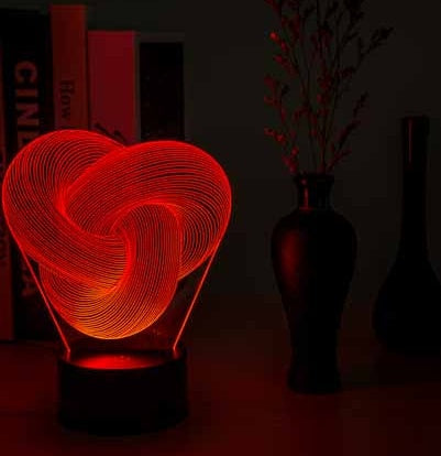 3D Night Light Touch